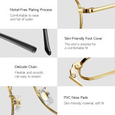 عینک دور طلایی شیائومی مدل HMJ06LM